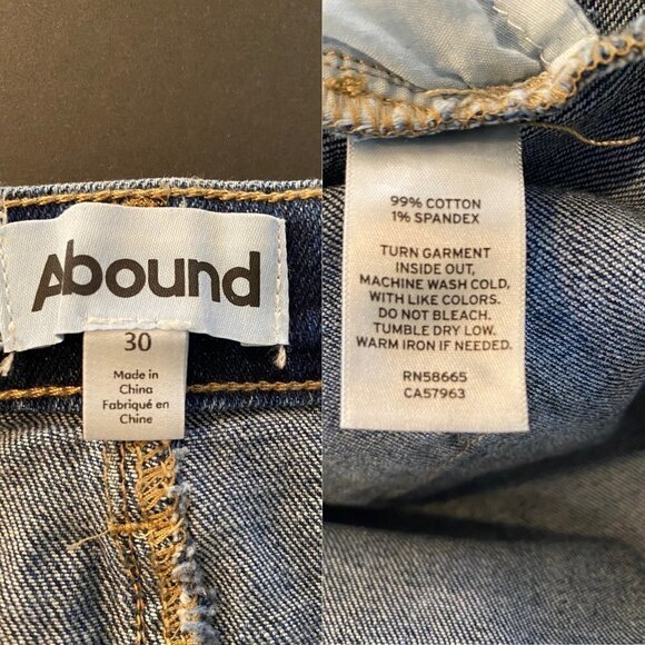 Abound Denim Jean Skirt, women's size 30 (Large) - Picture 6 of 6